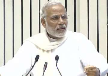 financial inclusion at core of govt s focus says pm modi