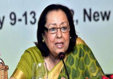 reservation bill needed for level playing field najma heptulla