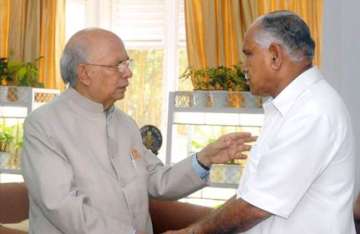 governor asks yeddy to prove majority in assembly on oct 12