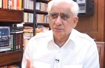 no partition yet for jaswant from bjp bench in lok sabha