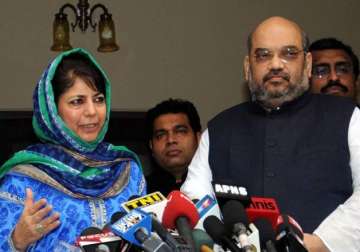 is pdp s alliance with bjp in j k nearing its end