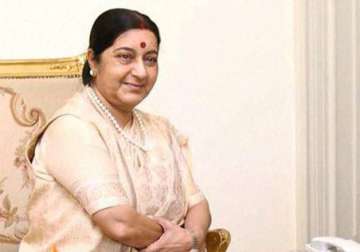 sushma swaraj in germany for talks to strengthen ties
