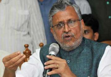 we can topple jd u government today but won t sushil modi