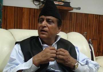 azam khan attacks rss says india an undeclared hindu rashtra