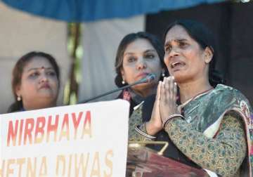 nirbhaya s parents witness rajya sabha proceedings on juvenile bill