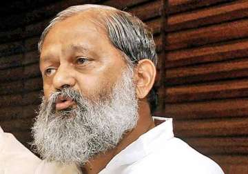 haryana minister anil vij takes veiled dig at cm khattar