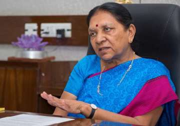 no one is allowed to take law in hands anandiben patel on quota row