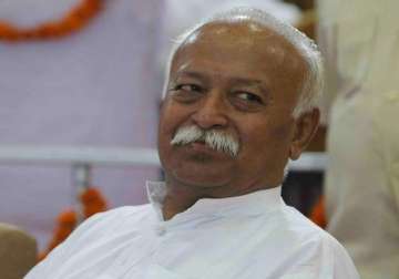need to create a peaceful society mohan bhagwat