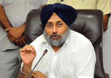 sukhbir badal accuses congress of colluding with pakistan s isi