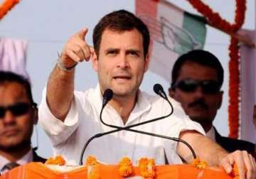 rahul gandhi to return by april 19 for congress rally against land bill