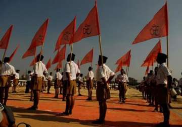 britishers tinkered with vedas on beef eating rss s organiser