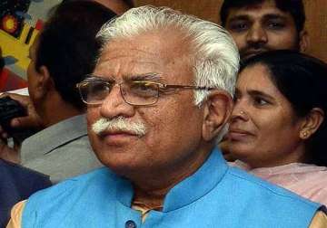 haryana cm ml khattar asks khaps to play a role in state s development