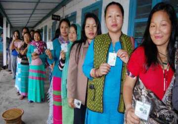 kanubari bypoll 90 per cent polling recorded