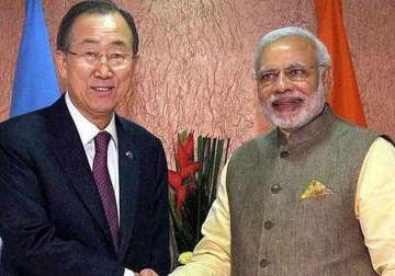 need to send tough message against terrorism modi to united nations
