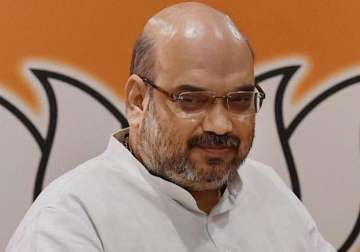 bjp slams nitish for barbs on party amit shah