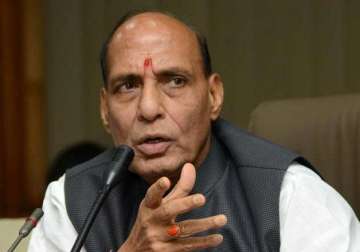 please ask pm says rajnath singh on lc goyal s ouster as home sec