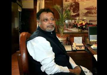 saradha scam mamata jittery as tmc mp mukul roy appears before cbi for questioning