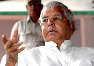 who else but my son will be my successor lalu