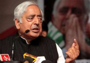 political blame game mufti sayeed plays footsie with pakistan modi watches haplessly says congress