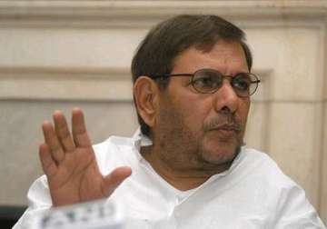 sharad yadav demands introduction of voter receipts