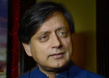 i am being targeted as i am an outsider tharoor