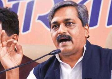 delhi poll satish upadhyay s supporters protest denial of ticket