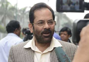 beef eaters can go to pakistan mukhtar abbas naqvi