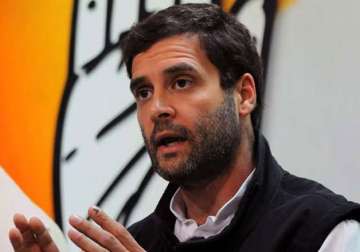 govt stalling development taking credit for upa works rahul