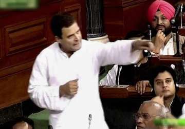 protest is considered sedition in today s india rahul gandhi in ls