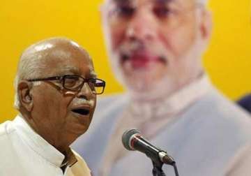 no question mark on freedom of expression in country advani