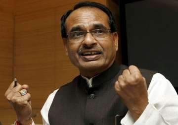 bjp defends mp cm rejects congress cited evidence as fake