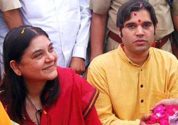 post up results maneka once again pitches for son varun