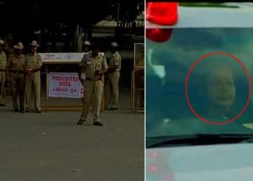 da case jayalalithaa arrives in bangalore amid tight security