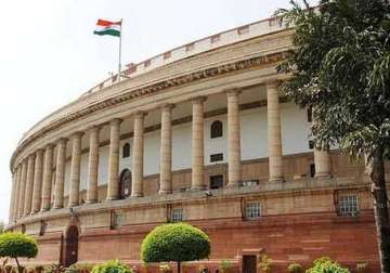 rajya sabha adjourns till noon following congress protest