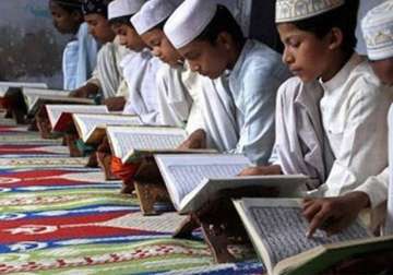 madrasas teaching incomplete history of india claims rss