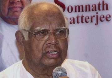 not returning to cpi m on health grounds somnath chatterjee