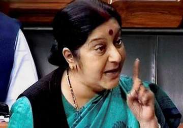 sushma swaraj likely to visit pakistan next week