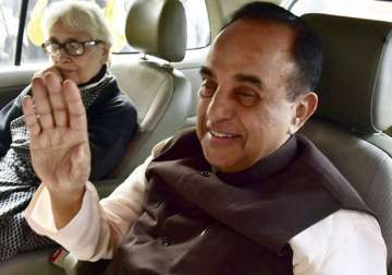 work on ram temple could start before year end claims subramanian swamy