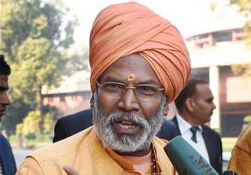 congress without power is like fish without water sakshi maharaj