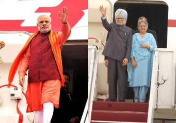 narendra modi vs manmohan singh both global roamers