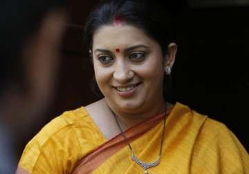 smriti irani to visit rahul gandhi s constituency on may 12