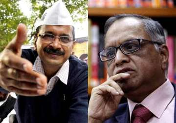 infosys founder narayana murthy to join aap