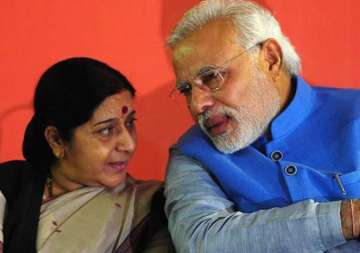 pm modi is among the top leaders of the world sushma swaraj