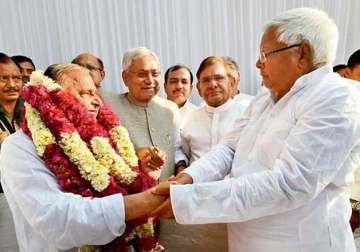 nitish kumar deceived lalu prasad into forging an alliance says mulayam