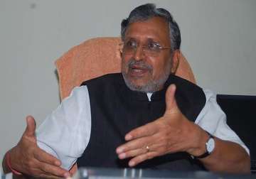bjp will favourably consider proposal for tie up with manjhi sushil modi
