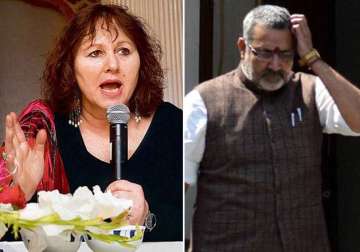 giriraj singh s comments on sonia no better than nirbhaya rapist s remarks leslee udwin