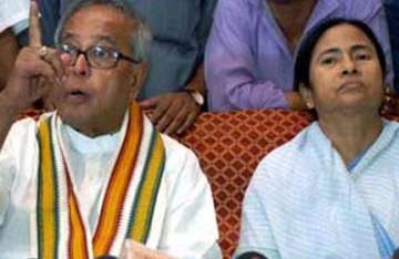 mamata will be bengal cm if alliance comes to power says pranab