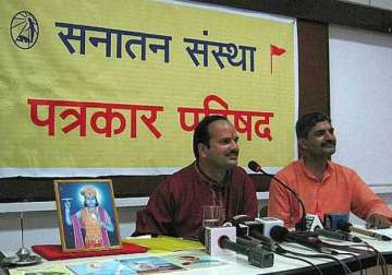 former minister naseem khan demands ban on sanatan sanstha