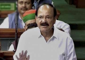 there is some amount of intolerance in the country venkaiah naidu