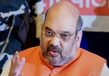 amit shah to review bjp membership drive in lucknow